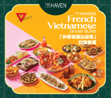 Irresistible French Vietnamese Dinner Buffet